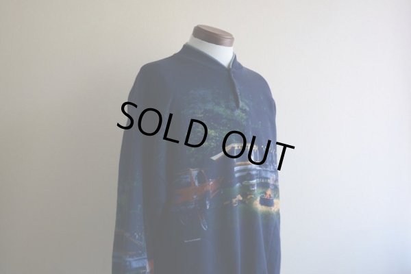 画像8: 1990s Art Unlimited キャンプ総柄スウェット　 MADE IN USA　 表記L 