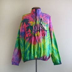 画像1: 1990s LA FLAME タイダイジャケット　 MADE IN USA　 表記FITS ALL  (1)