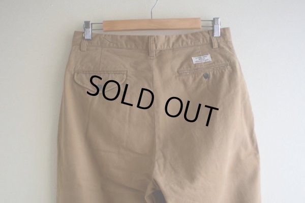 画像7: 1990s〜 Polo by RalphLauren ツータックチノトラウザー  HAMMOND PANT  表記33×30