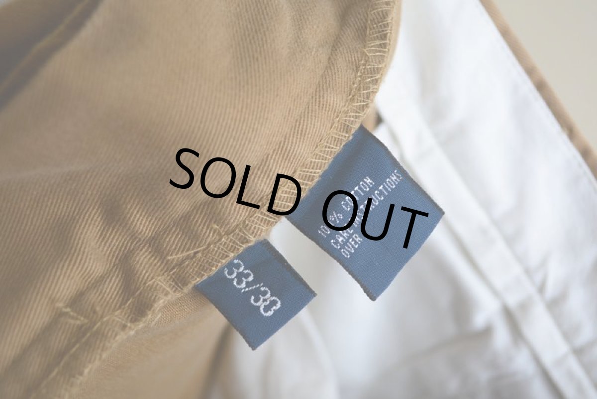 画像10: 1990s〜 Polo by RalphLauren ツータックチノトラウザー　 HAMMOND PANT　 表記33×30  (10)
