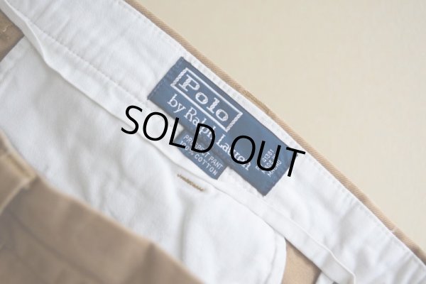 画像4: 1990s〜 Polo by RalphLauren チノトラウザー　 PROSPECT PANT　 表記34×30 