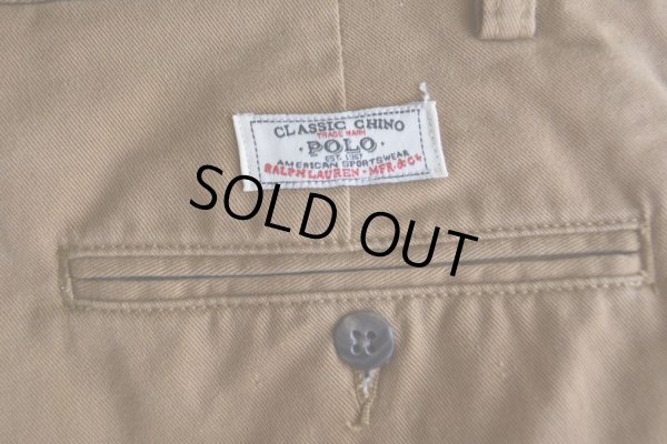 画像8: 1990s〜 Polo by RalphLauren ツータックチノトラウザー  HAMMOND PANT  表記33×30