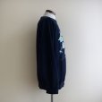 画像2: 1980s〜 ALORE スキープリントスウェット <br>MADE IN USA　<br>表記XL<br> (2)
