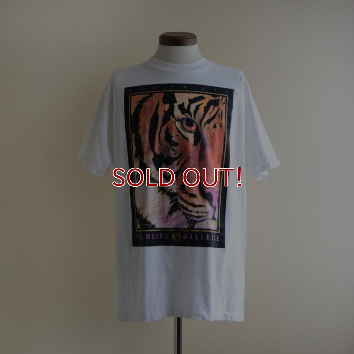 画像1: 1990s EYE TO EYE プリントTシャツ  MADE IN USA　 表記L  (1)