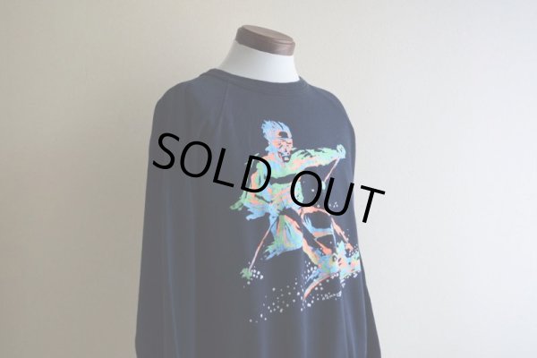 画像6: 1980s〜 ALORE スキープリントスウェット  MADE IN USA　 表記XL 