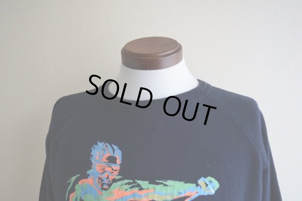 画像7: 1980s〜 ALORE スキープリントスウェット  MADE IN USA　 表記XL 