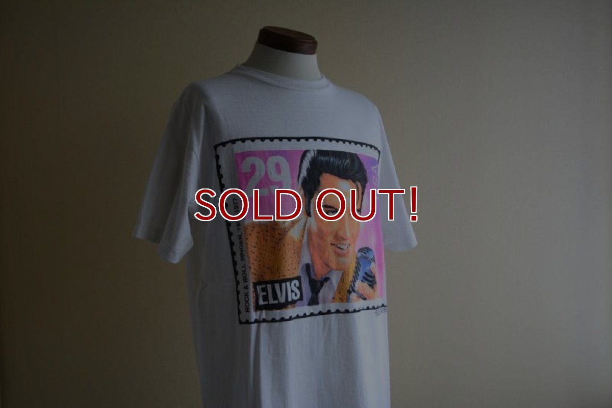 画像8: 1990s ELVIS 29￠Stamp Tシャツ　 MADE IN USA　 表記ONE SIZE FITS MOST(実寸L)  (8)