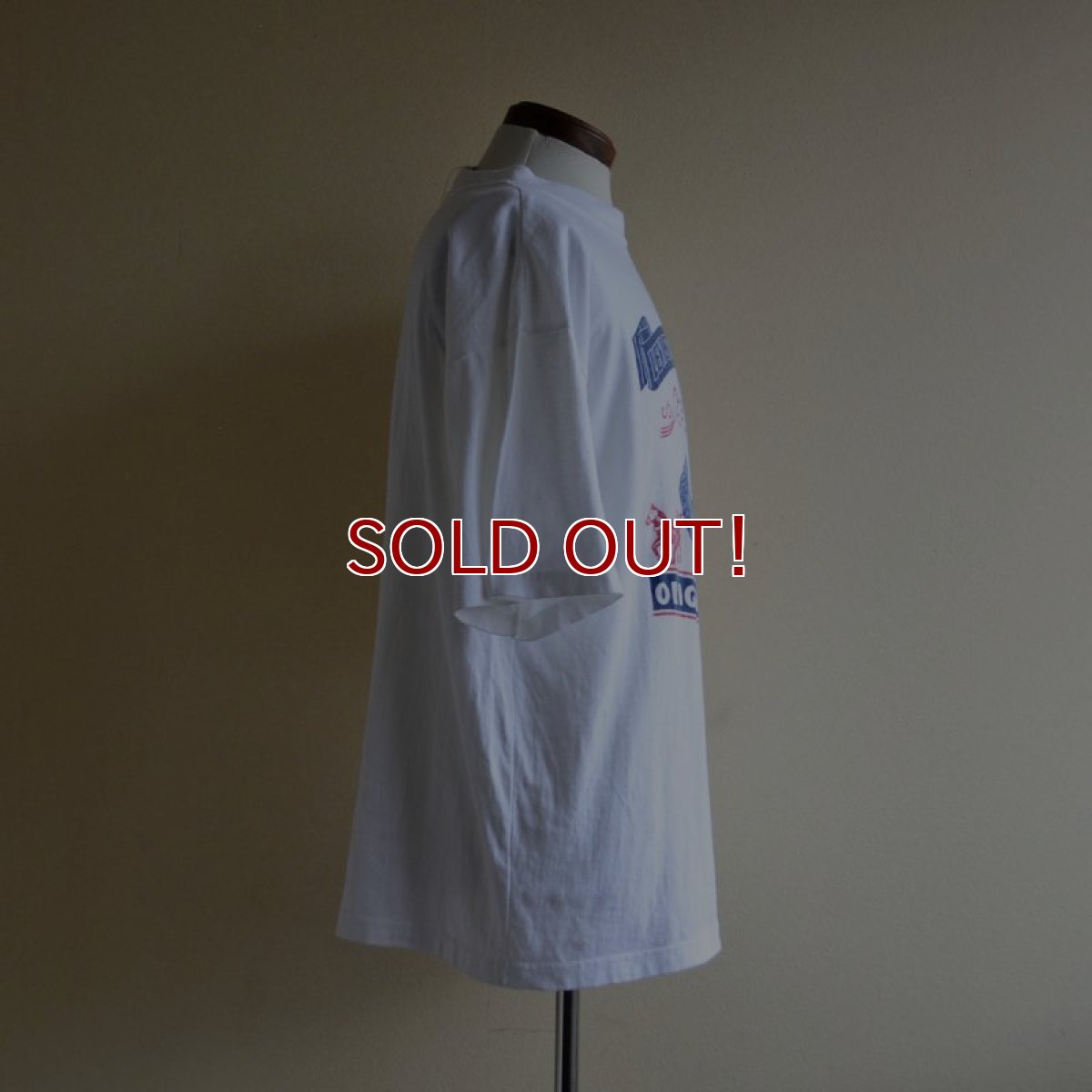 画像2: 1990s LEVI'S 501 プリントTシャツ　 MADE IN CANADA　 表記S-M (実寸L)  (2)