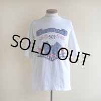 1990s LEVI'S 501 プリントTシャツ　 MADE IN CANADA　 表記S-M (実寸L) 