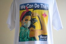 画像8: We Can Do This！ Tシャツ　 "Beat Covid 19"　 表記L  (8)