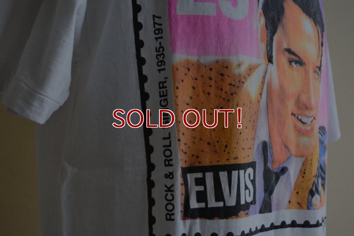 画像11: 1990s ELVIS 29￠Stamp Tシャツ　 MADE IN USA　 表記ONE SIZE FITS MOST(実寸L)  (11)