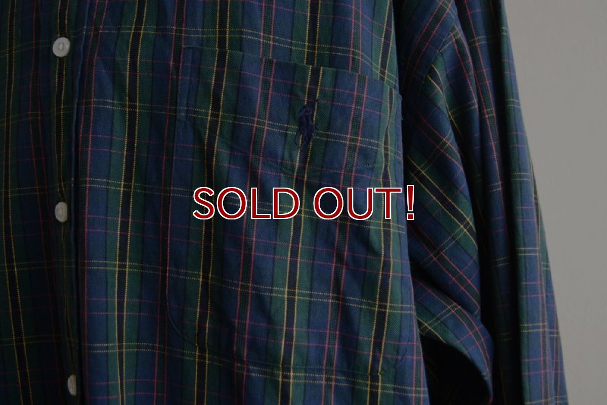画像8: RalphLauren ボタンダウンシャツ　 "BIG SHIRT"　 表記XL  (8)