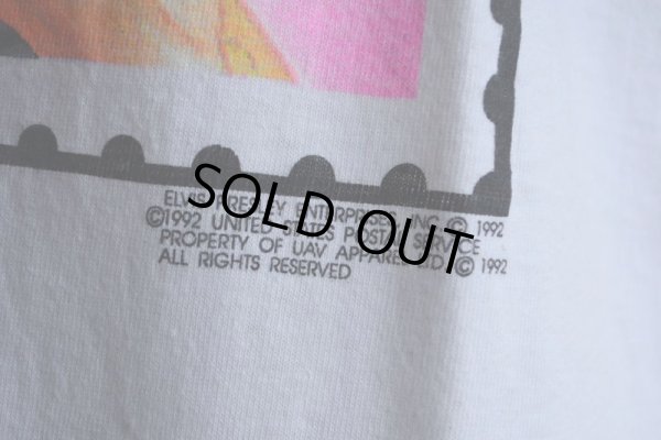 画像10: 1990s ELVIS 29￠Stamp Tシャツ　 MADE IN USA　 表記ONE SIZE FITS MOST(実寸L) 
