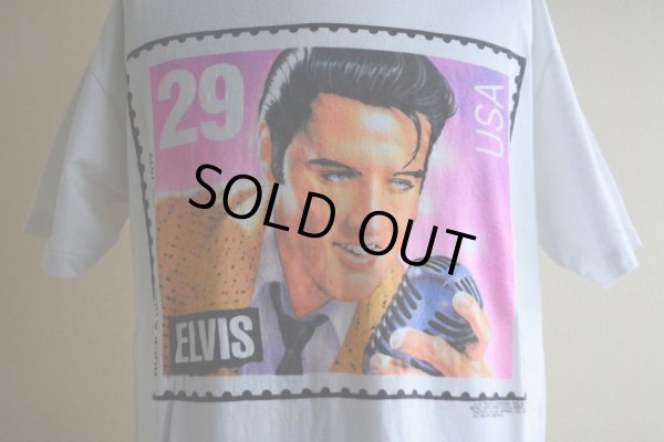 画像9: 1990s ELVIS 29￠Stamp Tシャツ　 MADE IN USA　 表記ONE SIZE FITS MOST(実寸L) 