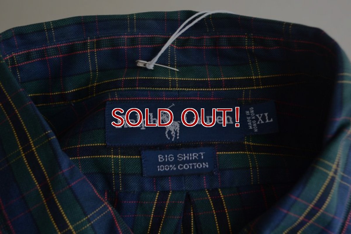 画像5: RalphLauren ボタンダウンシャツ　 "BIG SHIRT"　 表記XL  (5)