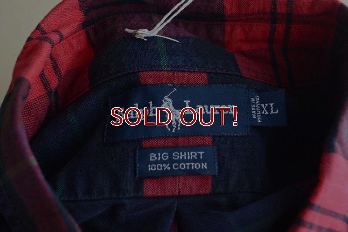 画像5: RalphLauren ボタンダウンシャツ　 "BIG SHIRT"　 表記XL  (5)