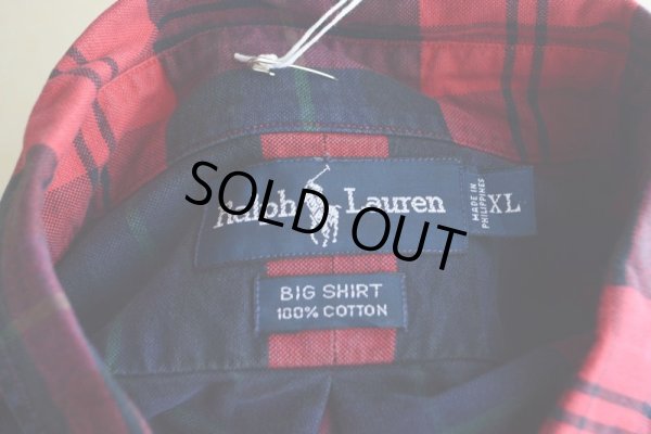 画像5: RalphLauren ボタンダウンシャツ　 "BIG SHIRT"　 表記XL 