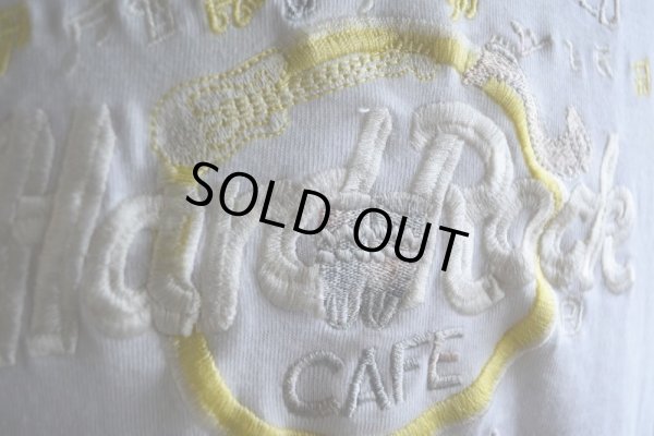画像10: 1990s HardRockCAFE JAMAICA 刺繍ロゴTシャツ  表記L