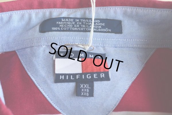 画像5: 1990s TOMMY HILFIGER ストライプシャツ　 表記XXL 
