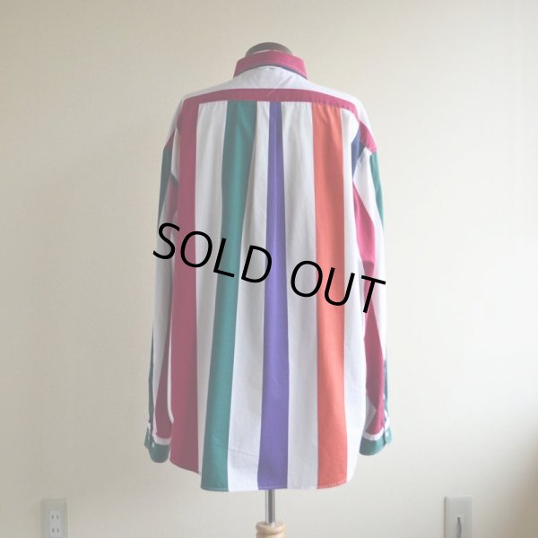 画像3: 1990s TOMMY HILFIGER ストライプシャツ　 表記XXL 