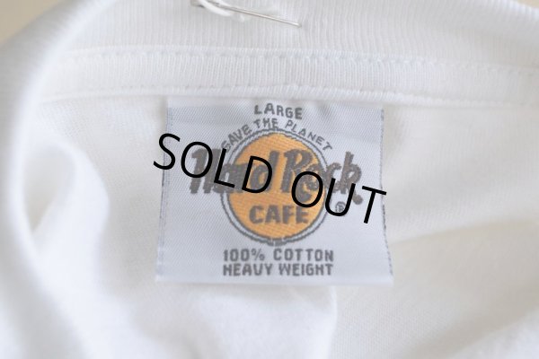 画像5: 1990s HardRockCAFE JAMAICA 刺繍ロゴTシャツ  表記L