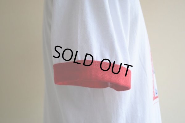 画像13: 1980s Budweiser Racing リンガーTシャツ　 表記L 