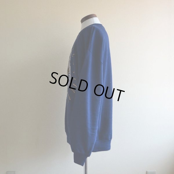 画像4: 1990s トラ柄スパンコールスウェット  MADE IN USA  表記XL