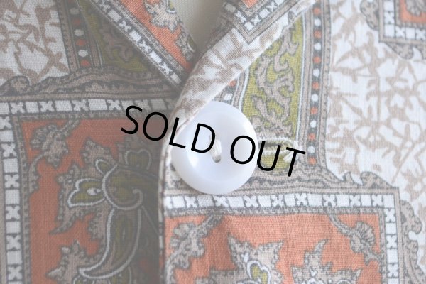 画像8: 1960s Town&Country by Caulfeild パジャマシャツ　 表記C 