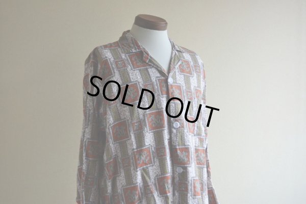 画像7: 1960s Town&Country by Caulfeild パジャマシャツ　 表記C 