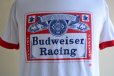 画像9: 1980s Budweiser Racing リンガーTシャツ　<br>表記L<br> (9)