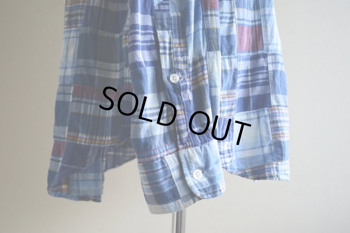 画像10: RalphLauren パッチワークシャツ　 表記L  (10)