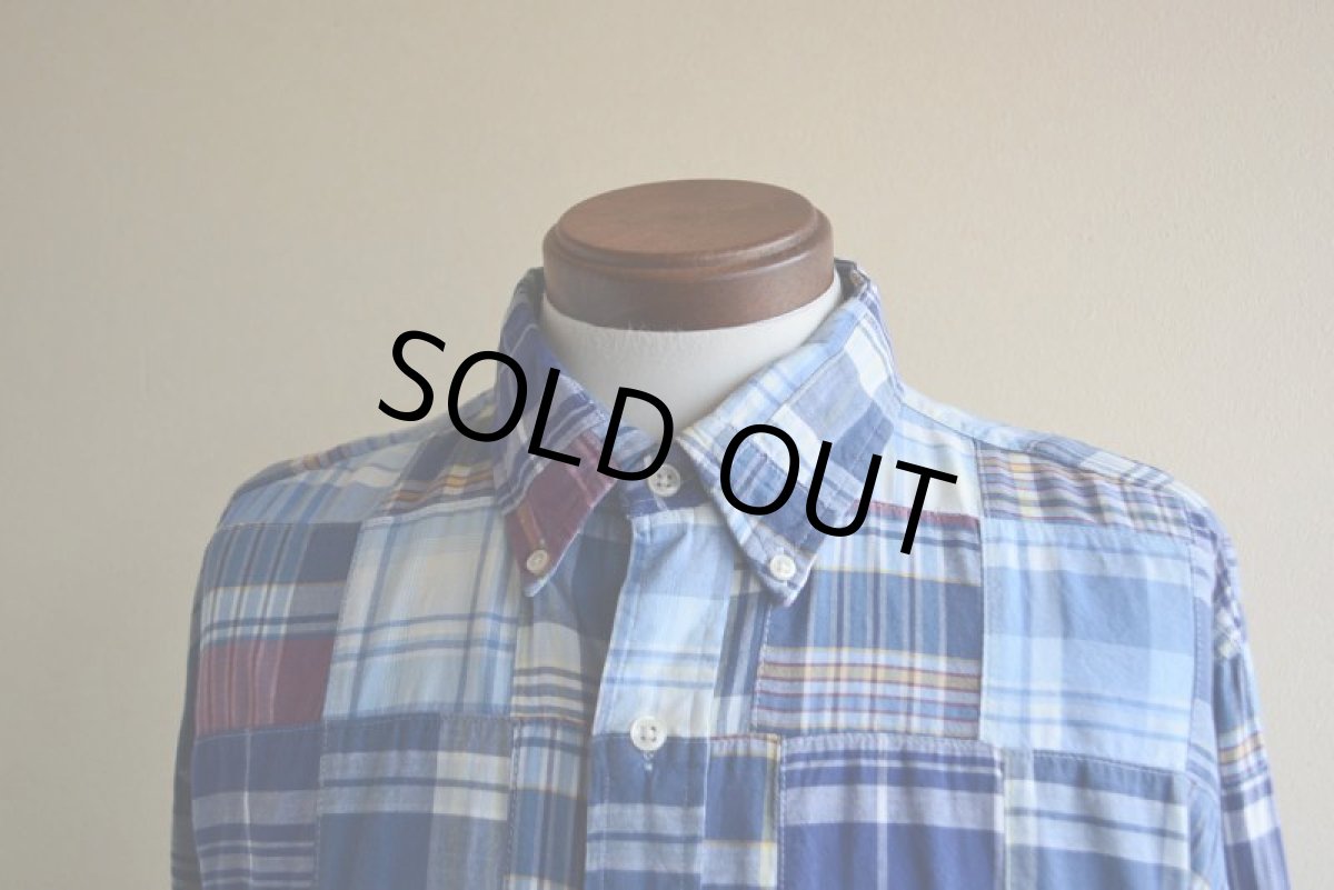 画像6: RalphLauren パッチワークシャツ　 表記L  (6)