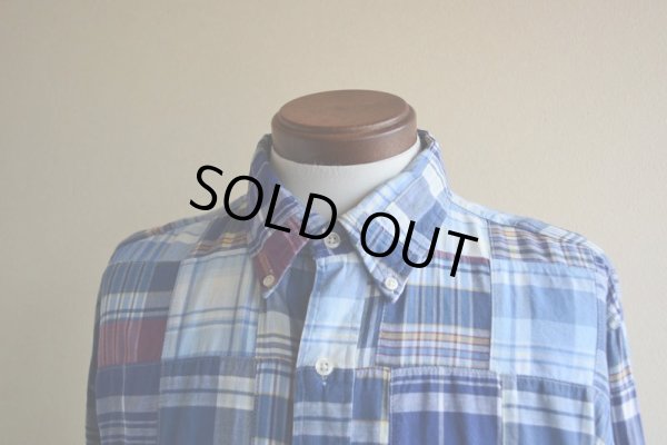 画像6: RalphLauren パッチワークシャツ  表記L