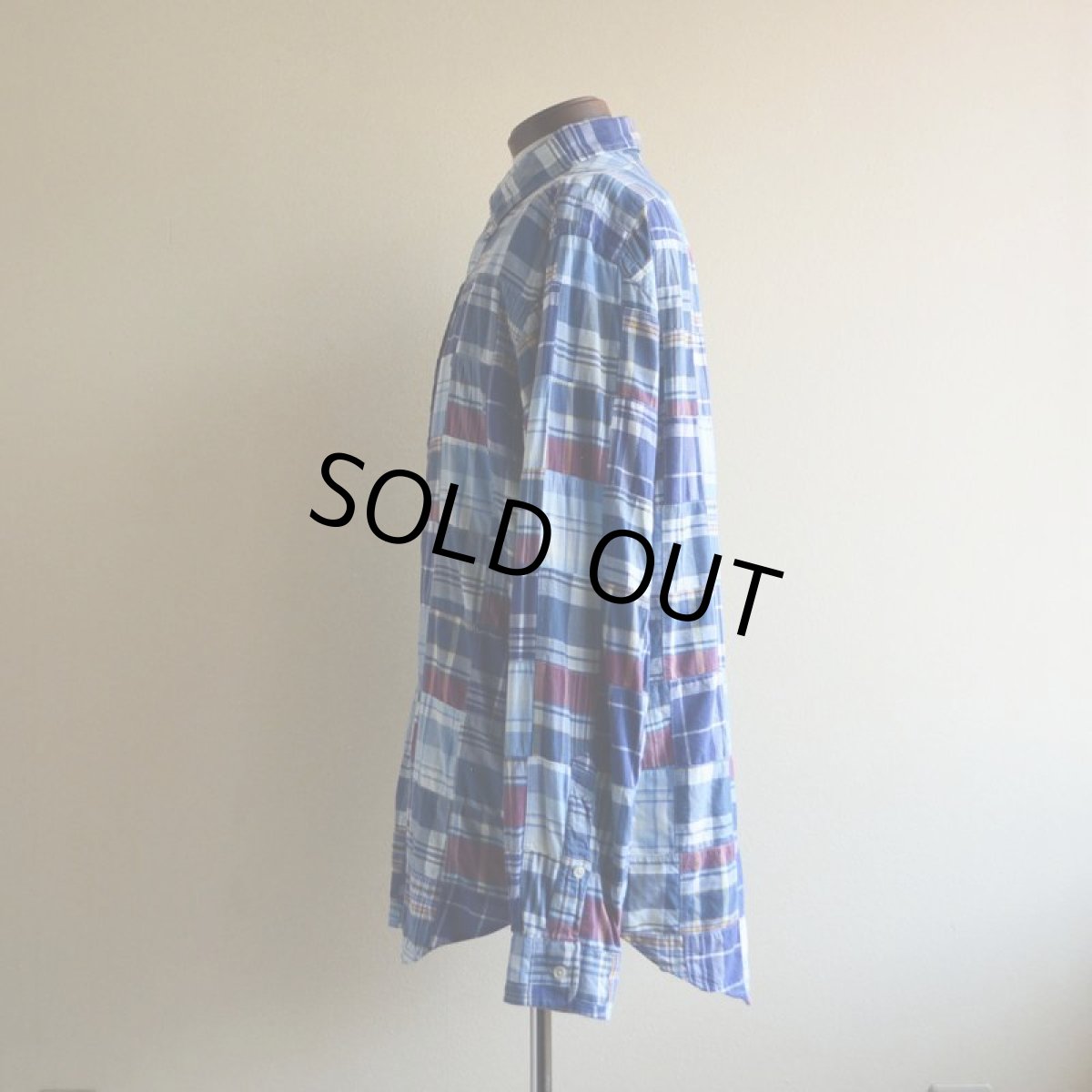 画像4: RalphLauren パッチワークシャツ　 表記L  (4)