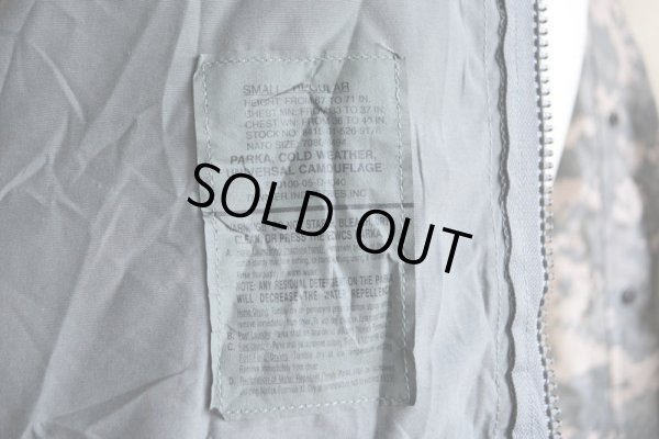 画像6: 2000s US.ARMY ECWCS GEN2 ゴアテックスパーカー  "ACU迷彩"  表記SMALL-REGULAR