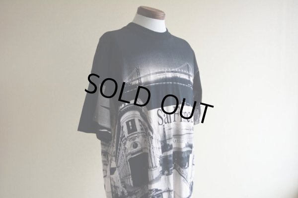 画像7: 1990-00s SAN FRANCISCO 総柄プリントTシャツ  Edwards Teez  表記XL
