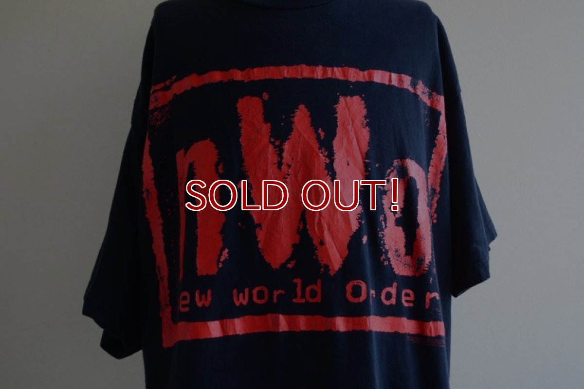 画像8: 1990s nWo ロゴプリントTシャツ　 表記3XL  (8)