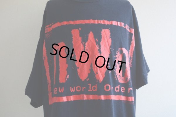 画像8: 1990s nWo ロゴプリントTシャツ  表記3XL