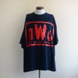 画像1: 1990s nWo ロゴプリントTシャツ　<br>表記3XL<br> (1)