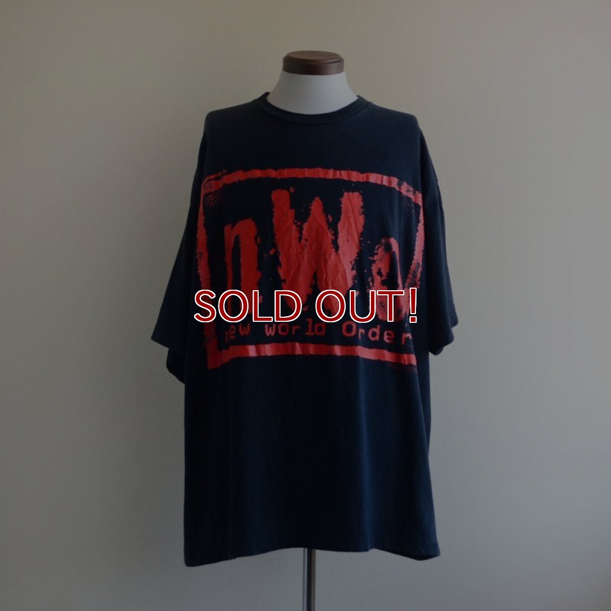 画像1: 1990s nWo ロゴプリントTシャツ　 表記3XL  (1)