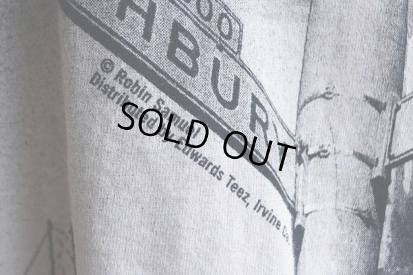 画像9: 1990-00s SAN FRANCISCO 総柄プリントTシャツ  Edwards Teez  表記XL