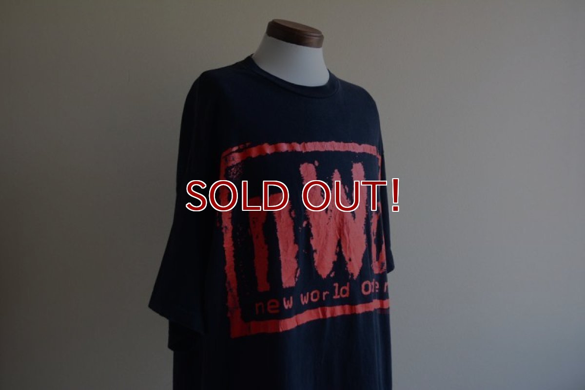 画像7: 1990s nWo ロゴプリントTシャツ　 表記3XL  (7)