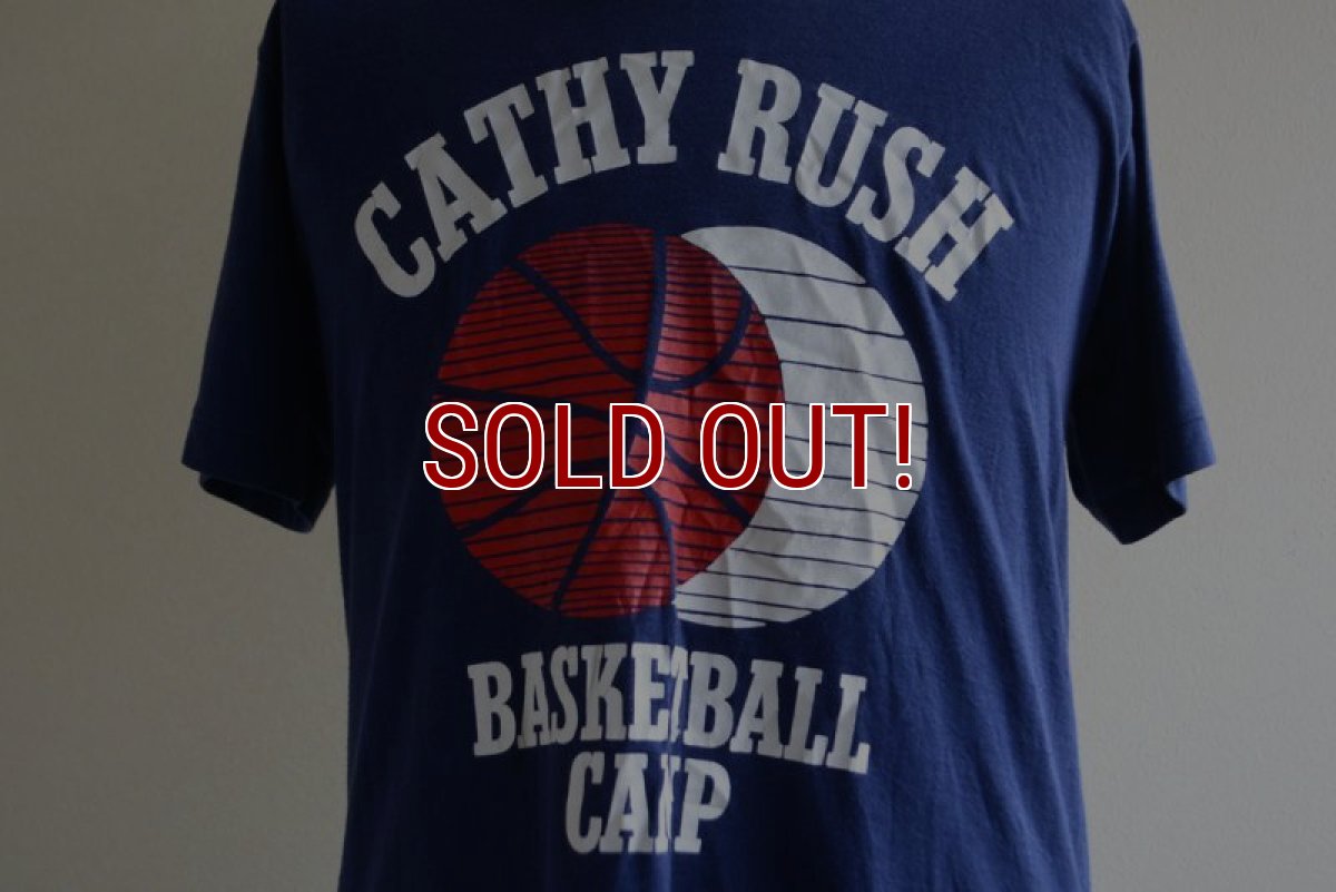 画像9: 1980s NIKE CATHY RUSH BASKETBALL CAMP 両面プリントTシャツ　 表記L  (9)