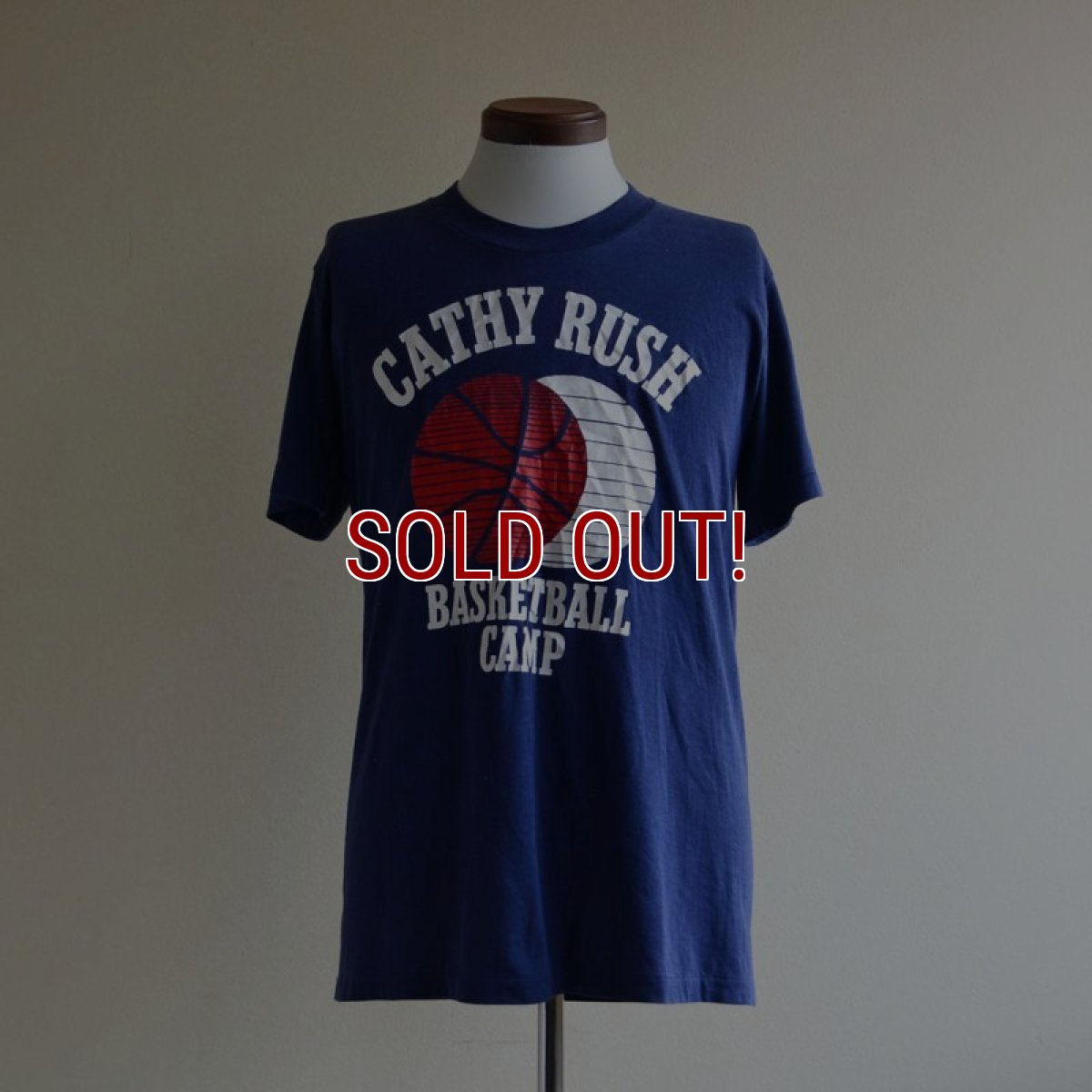 画像1: 1980s NIKE CATHY RUSH BASKETBALL CAMP 両面プリントTシャツ　 表記L  (1)