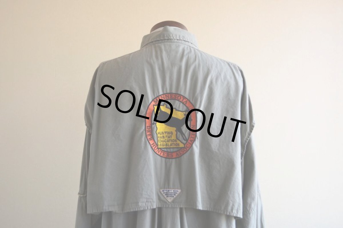 画像15: Columbia PFG フィッシングシャツ　 バック刺繍あり　 表記XL  (15)