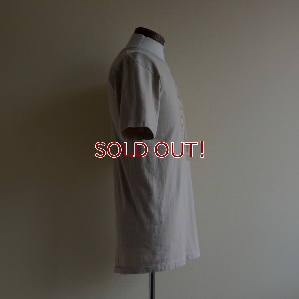 画像2: 1980s BANANA REPUBLIC プリントTシャツ　 MADE IN USA　 表記M  (2)