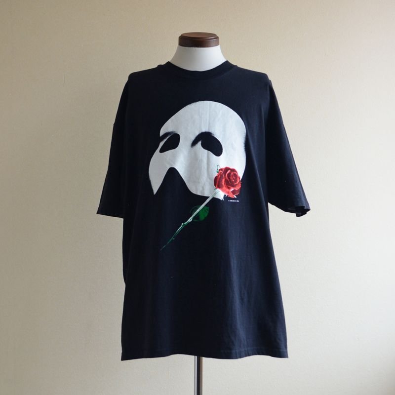 1990s オペラ座の怪人 ミュージカルTシャツ 表記XL - 古着屋HamburgCafe