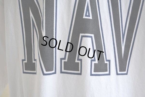 画像13: US.NAVY 両面プリントTシャツ　 "MADE IN USA"　 表記M 