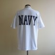 画像3: US.NAVY 両面プリントTシャツ　 "MADE IN USA"　 表記M 