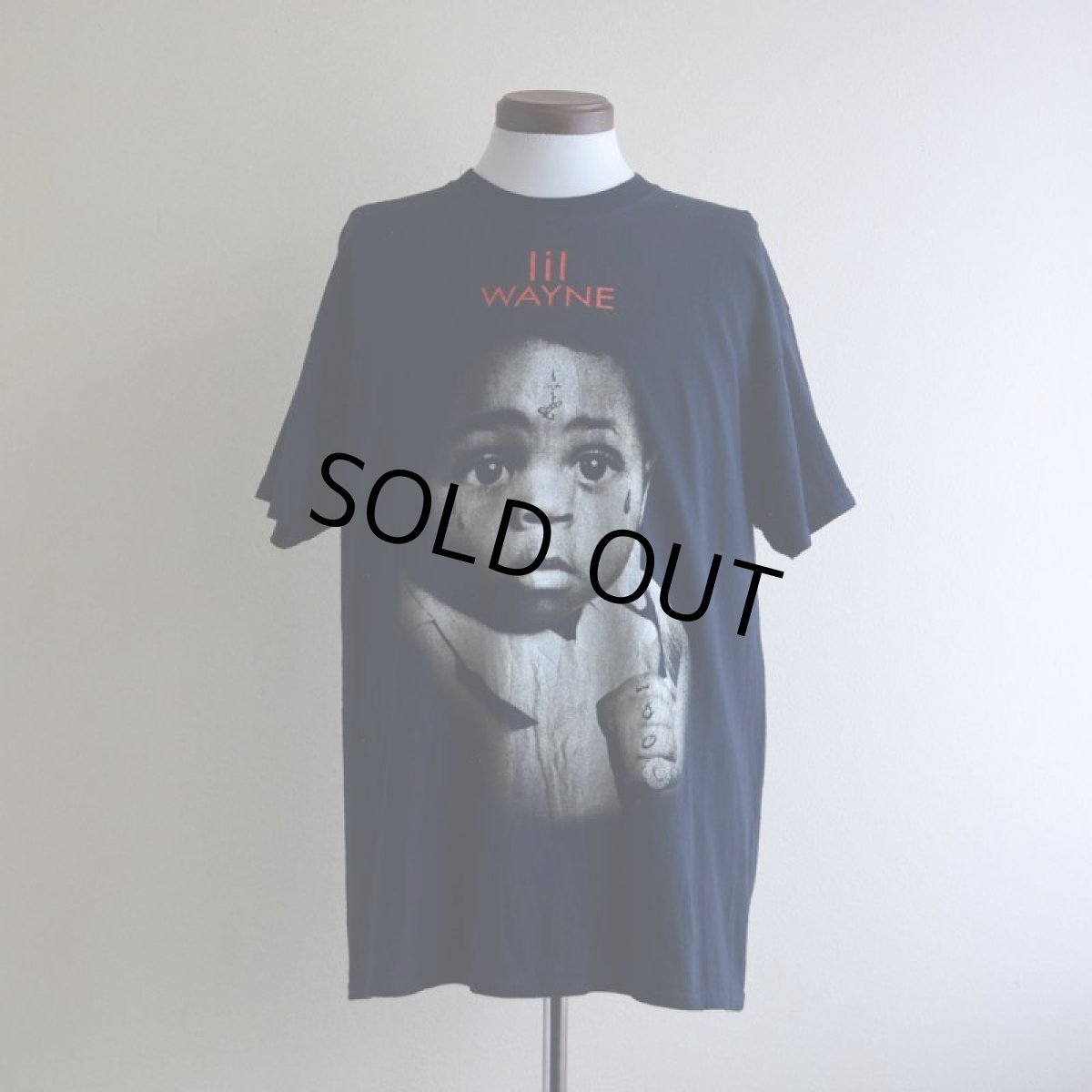 画像1: lil WAYNE フォトプリントTシャツ　 表記L  (1)